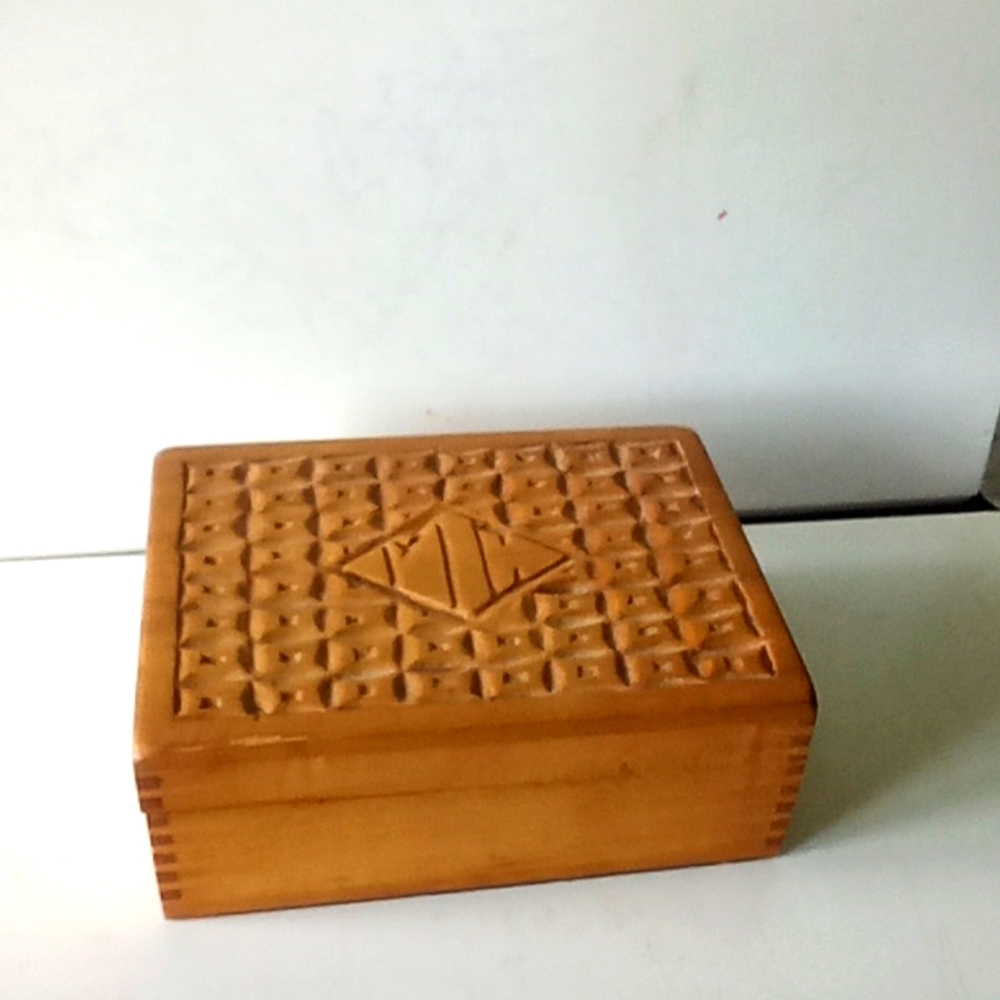 Very nice handmade treasure box